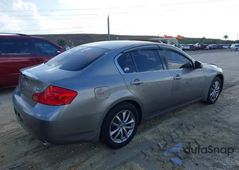 2007 Infiniti G35X из США, поврежденный, VIN JNKBV61F97M809711